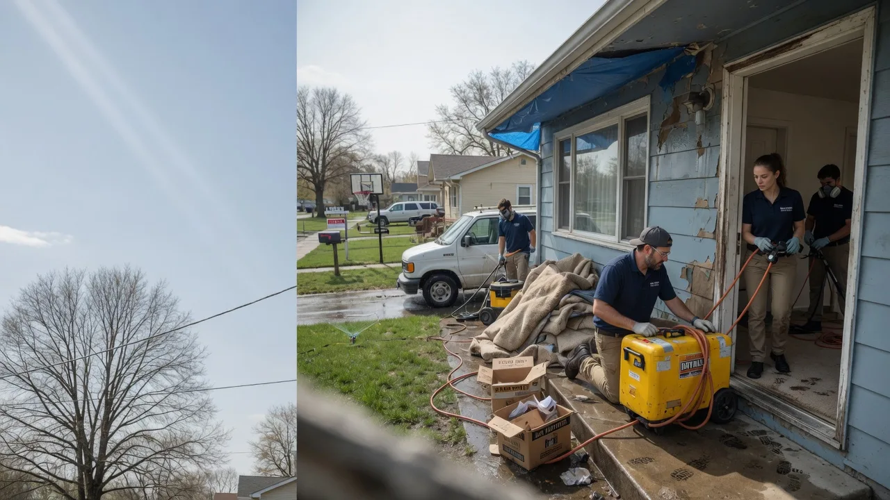 Basement Flood Cleanup in Helen, WV near me